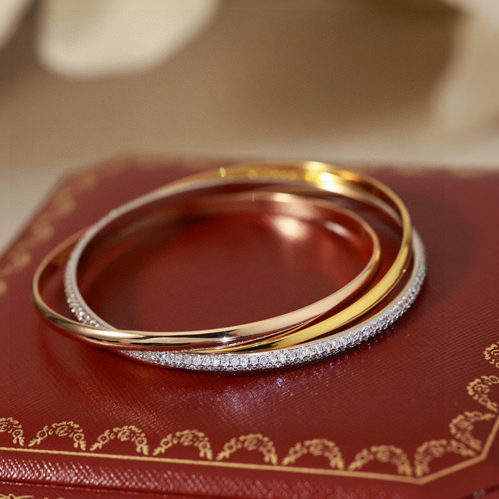 [⭐JeweliWhal]TRINITY 2.8MM SMALL BRACELET