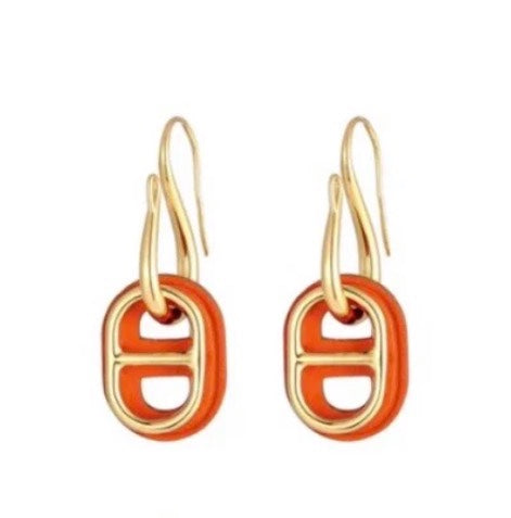 [⭐JeweliWhal]HM O'MAILLON GOLD EARRINGS
