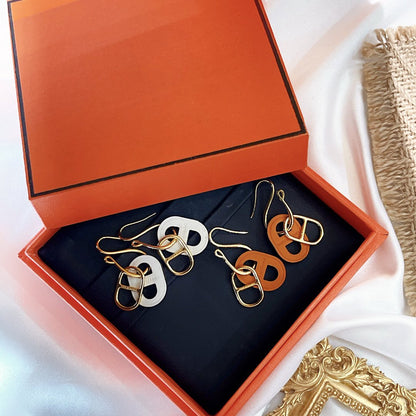 [⭐JeweliWhal]HM O'MAILLON GOLD EARRINGS