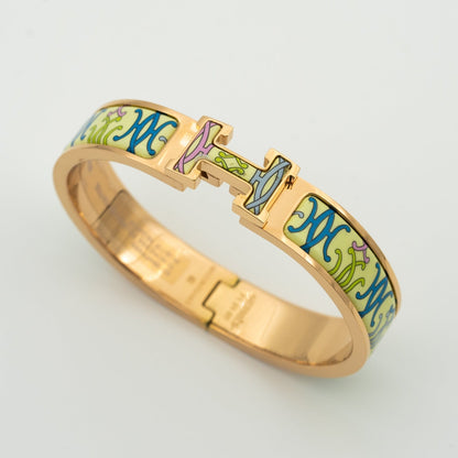 [⭐JeweliWhal]H BRACELET BEIGE MULTICOLOR