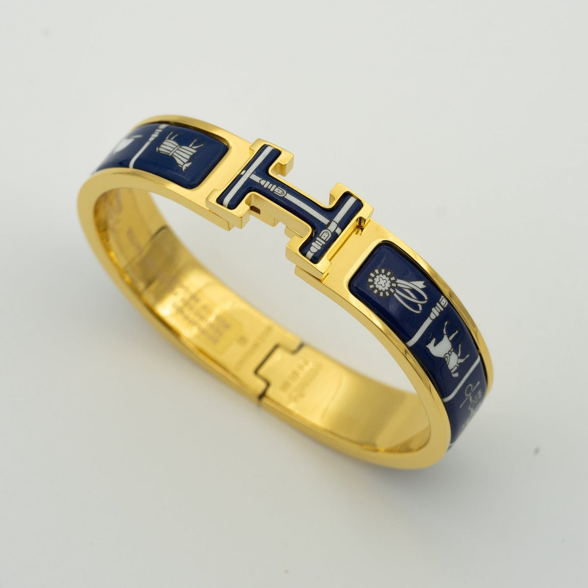 [⭐JeweliWhal]H BRACELET BLUE CERAMIC