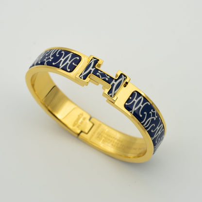 [⭐JeweliWhal]H BRACELET BLACK MULTICOLOR