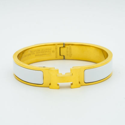 [⭐JeweliWhal]H WHITE BRACELET
