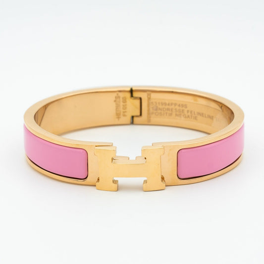[⭐JeweliWhal]H PINK BRACELET