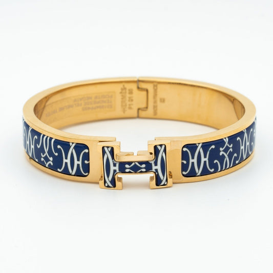 [⭐JeweliWhal]H BRACELET BLACK MULTICOLOR