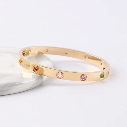 [⭐JeweliWhal] 2026 RAINBOW LOVE BRACELET 6.1MM  10 DIAMONDS