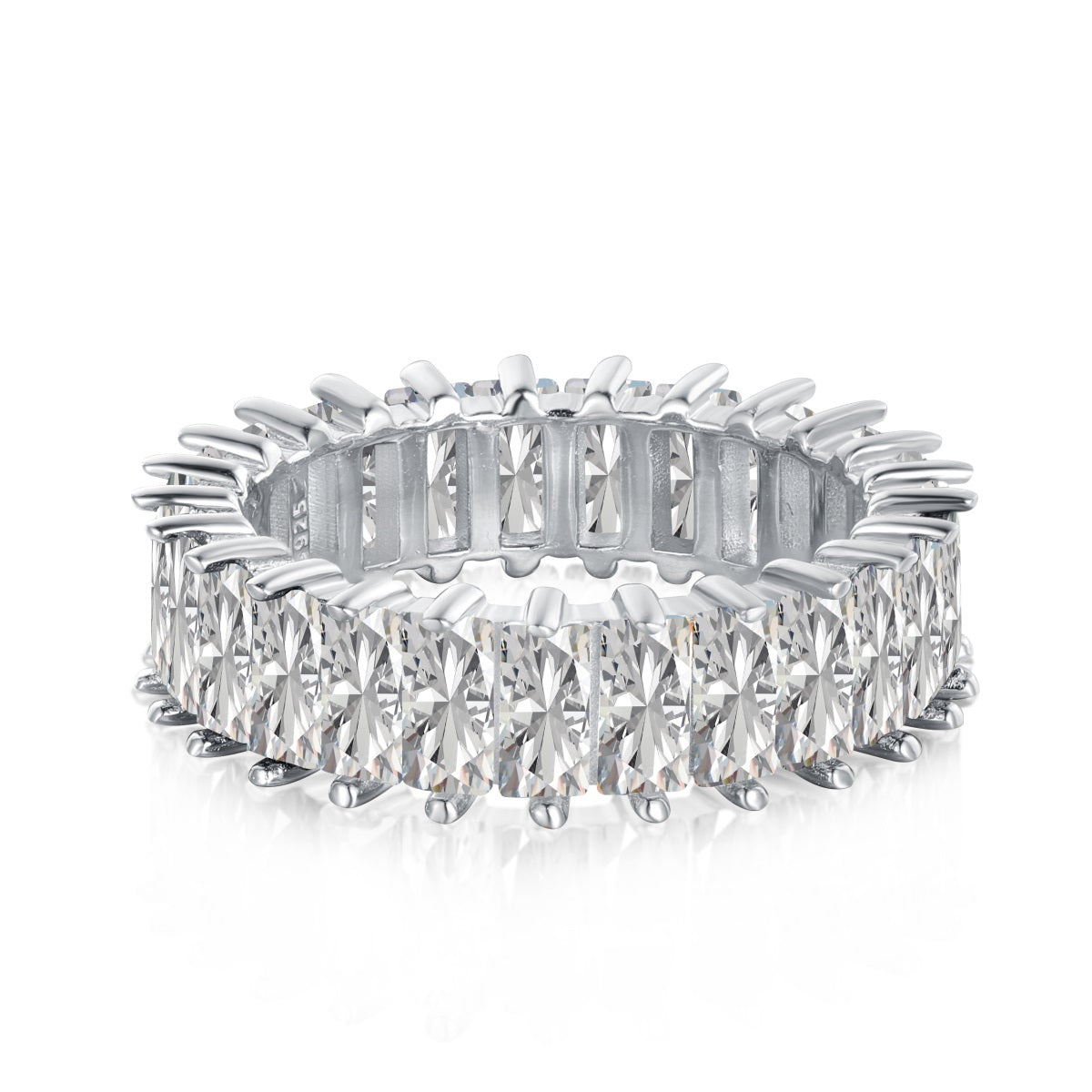 [Tonmkive Jewelry]Einzigartiger Ring mit buntem Radiant-Schliff