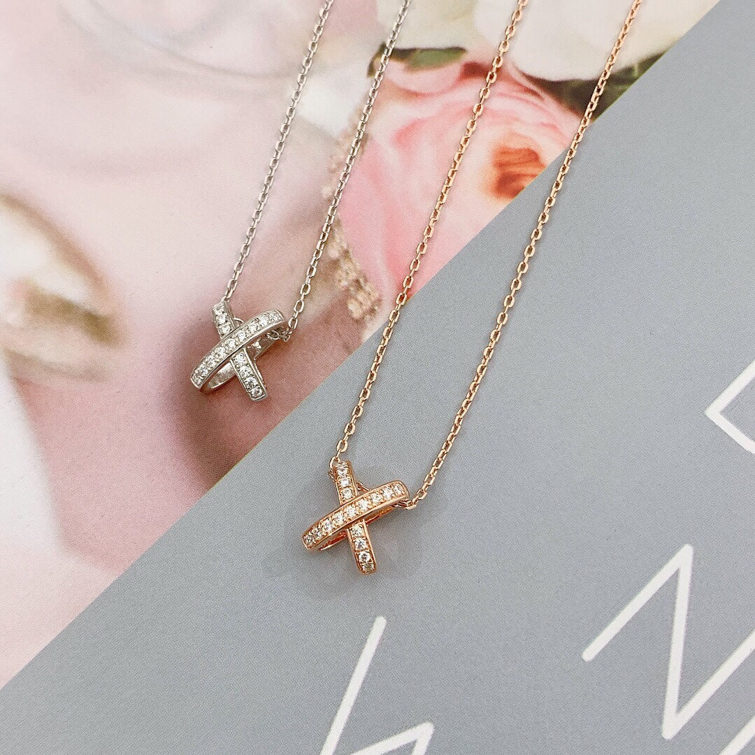 [⭐JeweliWhal]JEUX DE DIAMOND NECKLACE