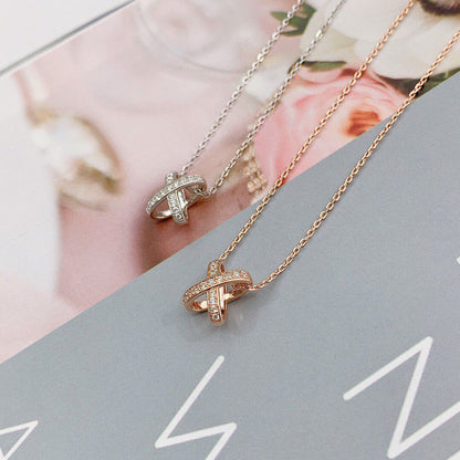 [⭐JeweliWhal]JEUX DE DIAMOND NECKLACE