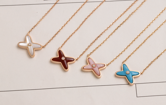 [⭐JeweliWhal]JEUX DE NECKLACE 1 DIAMOND