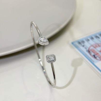 [⭐JeweliWhal]JONC FLEX MY TWIN TOI & MOI SILVER DIAMOND BRACELET