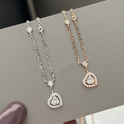 [⭐JeweliWhal]JOY HEART DIAMOND NECKLACE