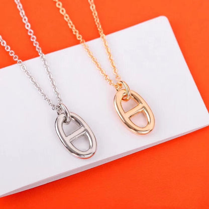 [⭐JeweliWhal]HM PIG NOSE NECKLACE