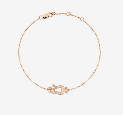 [⭐JeweliWhal]FORCE 10 FULL DIAMOND BUCKLE CHAIN LINK MINI MODEL