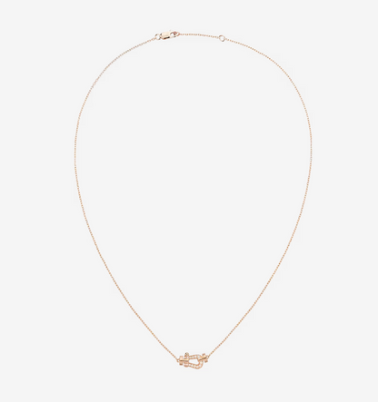 [⭐JeweliWhal]FORCE 10 DIAMOND PINK GOLD NECKLACE MINI MODEL