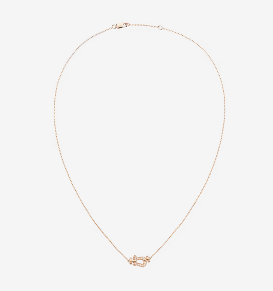 [⭐JeweliWhal]FORCE 10 DIAMOND PINK GOLD NECKLACE MINI MODEL