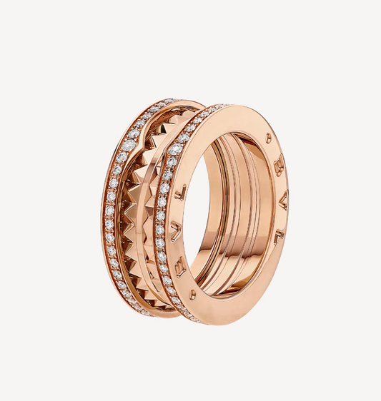 [⭐JeweliWhal]ZERO 1 ROCK DIAMOND PINK GOLD