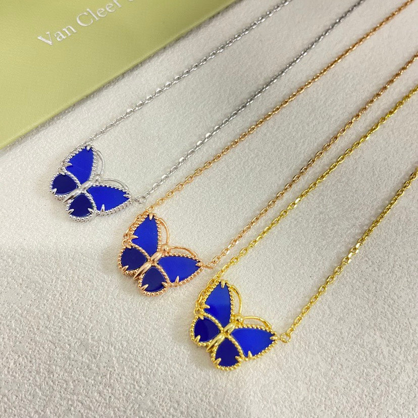 [⭐JeweliWhal]  2026 NEW LUCKY BUTTERFLY 1 MOTIFS NECKLACE