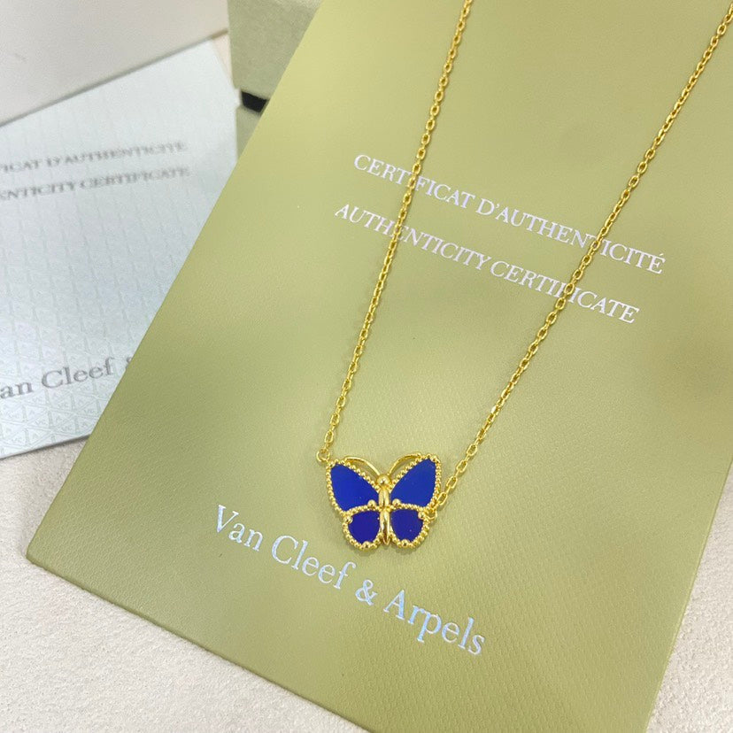 [⭐JeweliWhal]  2026 NEW LUCKY BUTTERFLY 1 MOTIFS NECKLACE