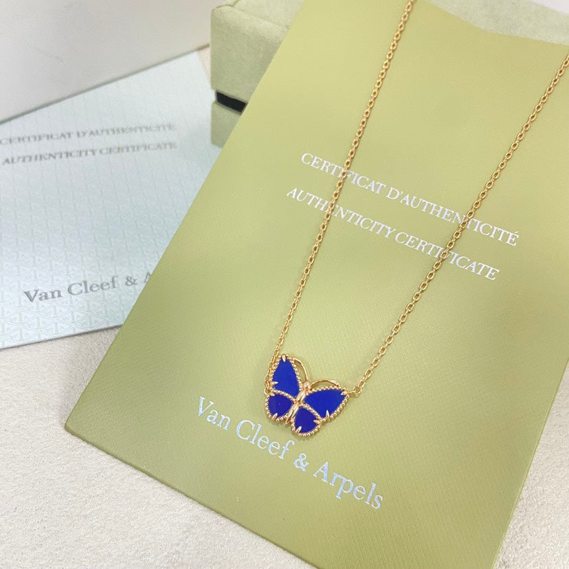 [⭐JeweliWhal]  2026 NEW LUCKY BUTTERFLY 1 MOTIFS NECKLACE