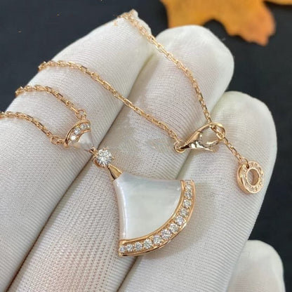 [⭐JeweliWhal]DREAM NECKLACE MOP PINK GOLD DIAMOND