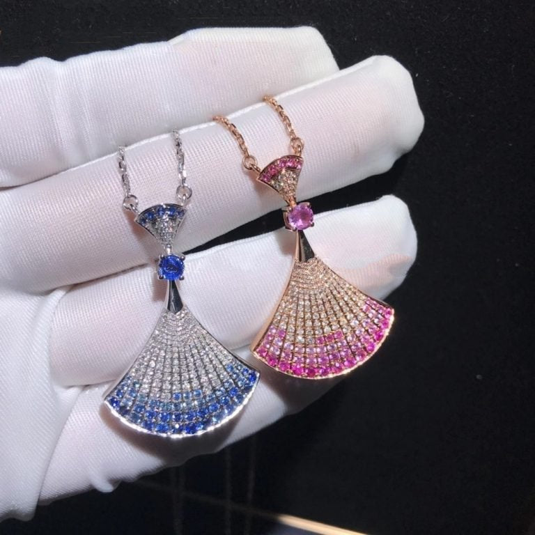 [⭐JeweliWhal]DREAM NECKLACK DIAMOND PINK GOLD