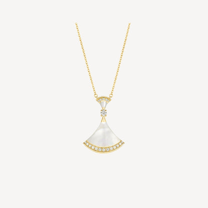 [⭐JeweliWhal]DREAM NECKLACE MOP GOLD DIAMOND