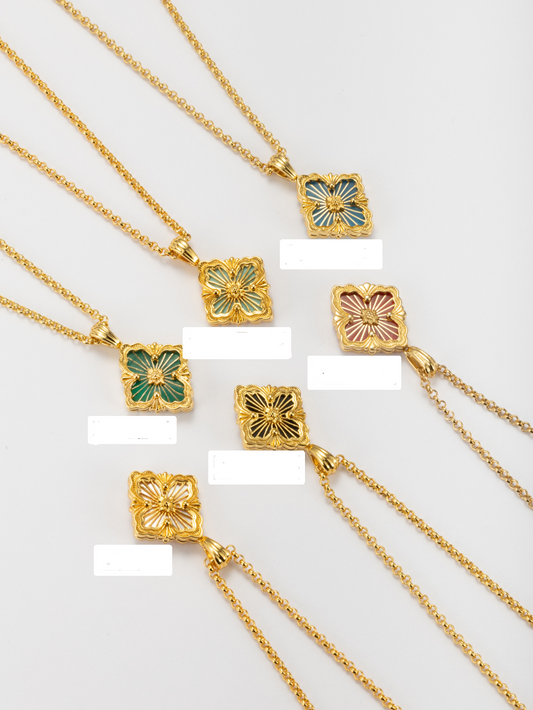 [⭐JeweliWhal] B.C.L SMALL SIZE  ENAMEL NECKLACE（Various colors)