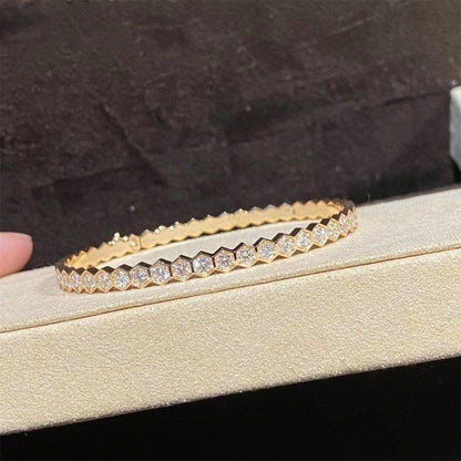 [⭐JeweliWhal]BEE LOVE GOLD BRACELET FULL DIAMOND