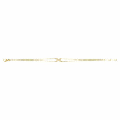[⭐JeweliWhal]JEUX BRACELET GOLD DIAMOND