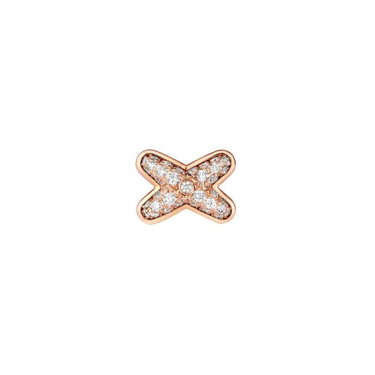 [⭐JeweliWhal]JEUX DE PINK GOLD DIAMOND EARRINGS