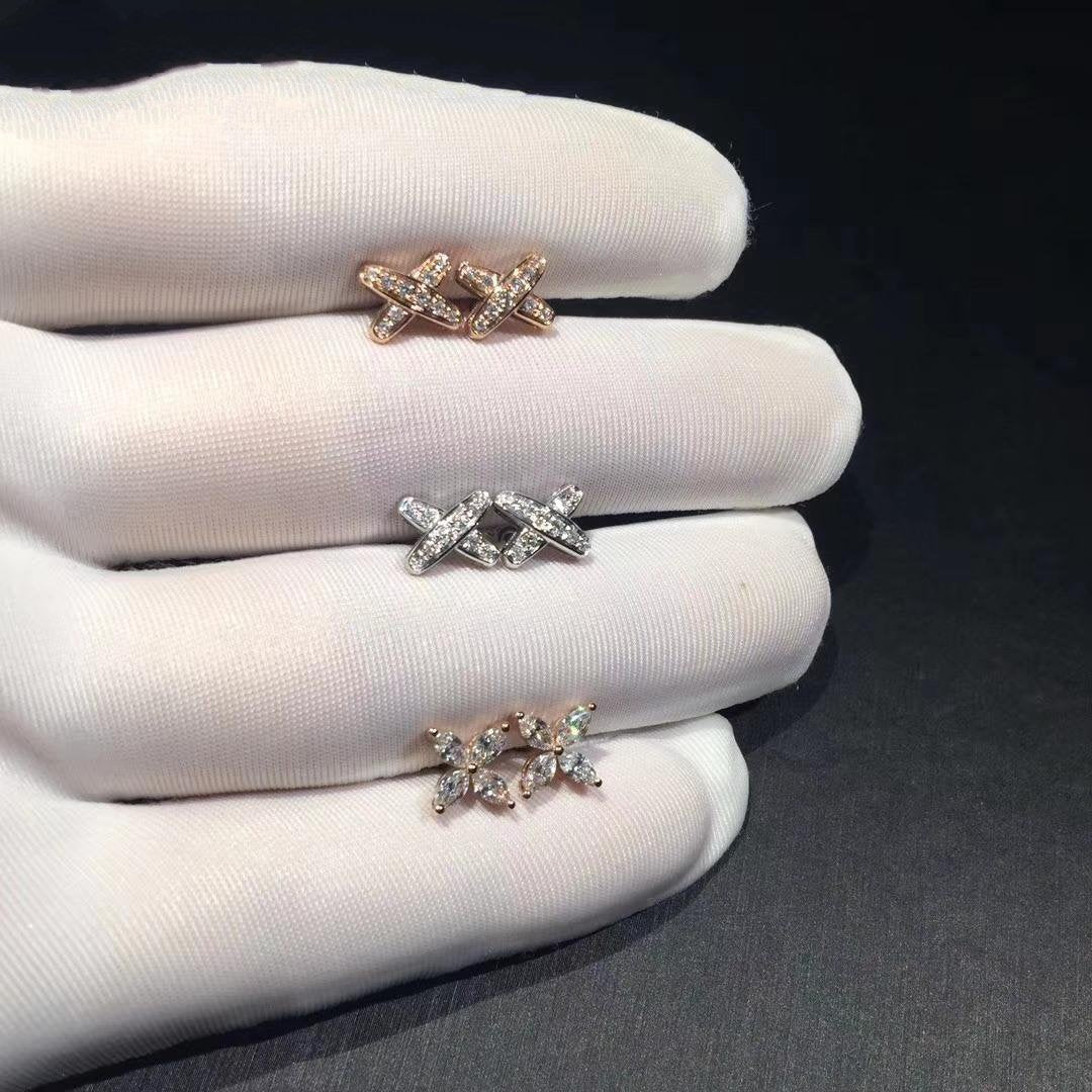 [⭐JeweliWhal]JEUX DE DIAMOND EARRINGS