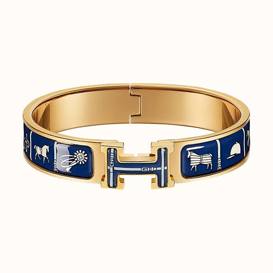 [⭐JeweliWhal]H COUVERTURES DARK BLUE BRACELET