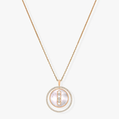 [⭐JeweliWhal]Demo MOVE MM NACRE BLANCHE DIAMOND NECKLACE