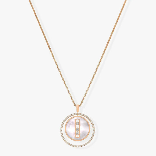 [⭐JeweliWhal]Demo MOVE MM NACRE BLANCHE DIAMOND NECKLACE