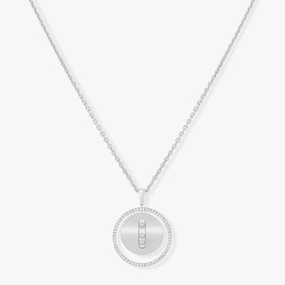 [⭐JeweliWhal]Demo MOVE MM SILVER DIAMOND NECKLACE