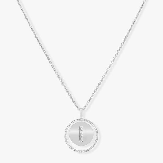 [⭐JeweliWhal]Demo MOVE MM SILVER DIAMOND NECKLACE
