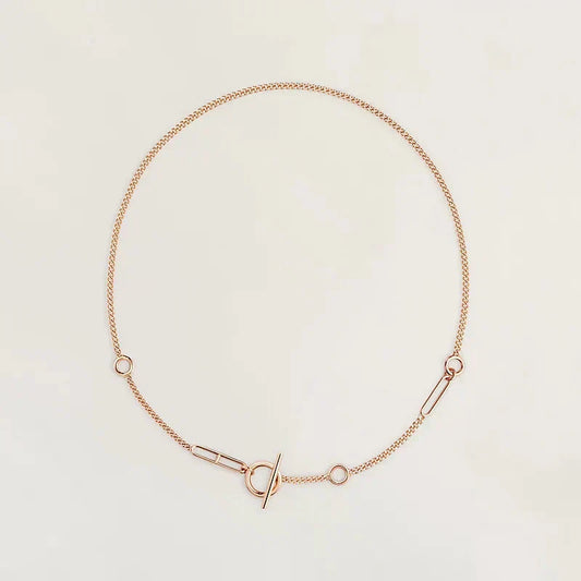 [⭐JeweliWhal]HM STERLING CHAINE D'ANCRE HEART