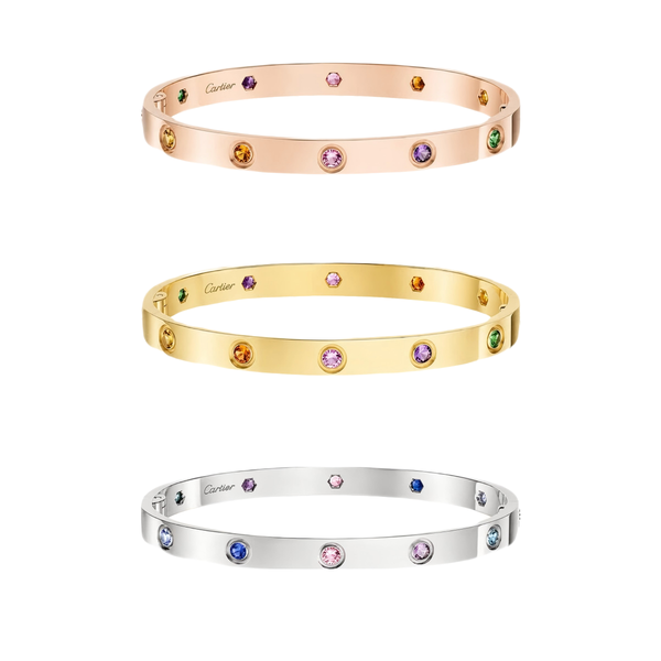 [⭐JeweliWhal] 2026 RAINBOW LOVE BRACELET 6.1MM  10 DIAMONDS
