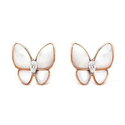 [⭐JeweliWhal]BUTTERFLY MOP DIAMOND EARRINGS
