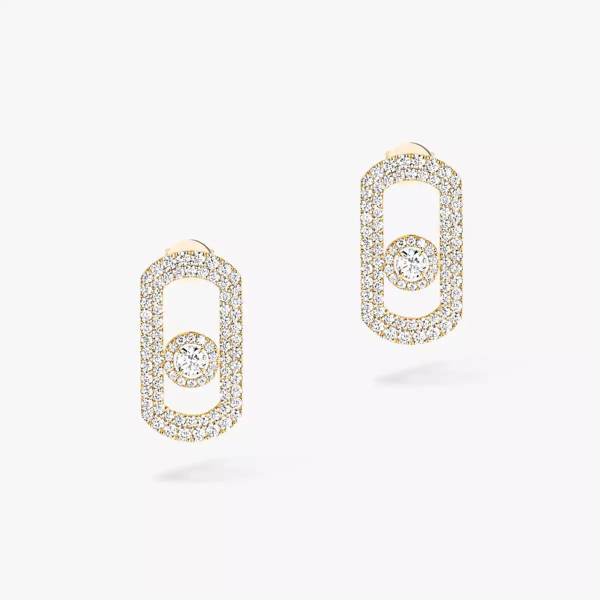 [⭐JeweliWhal]So Move Pave_-Set Diamond Earrings in Silver