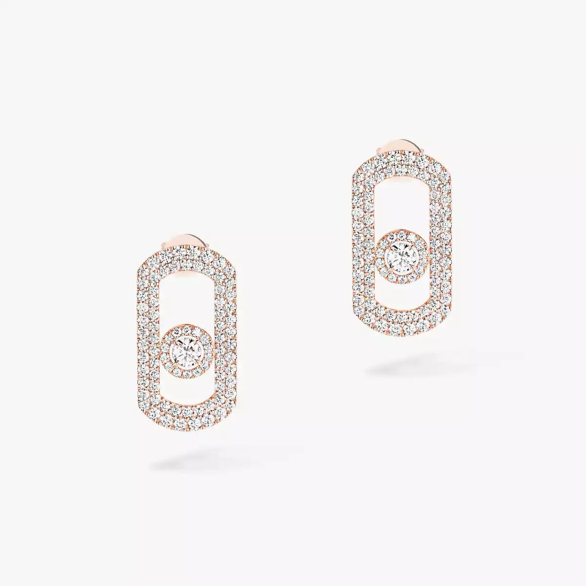 [⭐JeweliWhal]So Move Pave_-Set Diamond Earrings in Silver