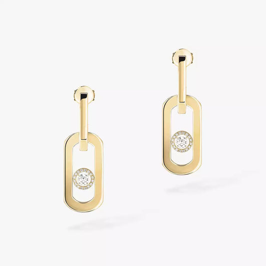 [⭐JeweliWhal]So Move XL Diamond Pendant Earrings