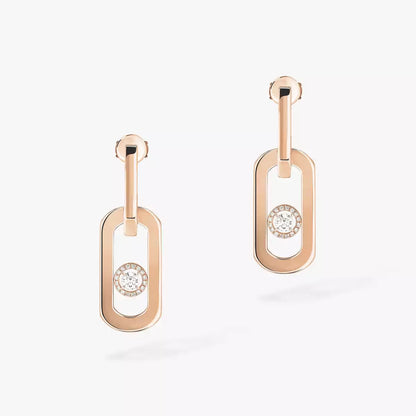 [⭐JeweliWhal] So Move XL Diamond Hoop Earring