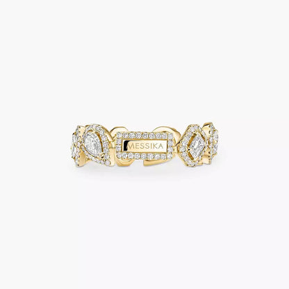 [⭐JeweliWhal]Diamond Wedding Ring My Twin