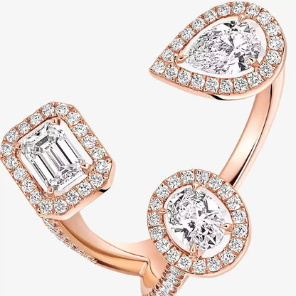 [[⭐JeweliWhal] Diamond Ring 0,25ct My Twin Trilogy