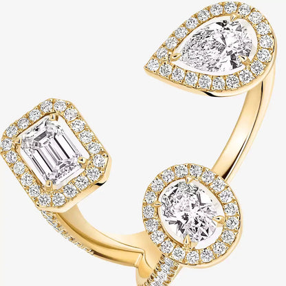 [[⭐JeweliWhal] Diamond Ring 0,25ct My Twin Trilogy