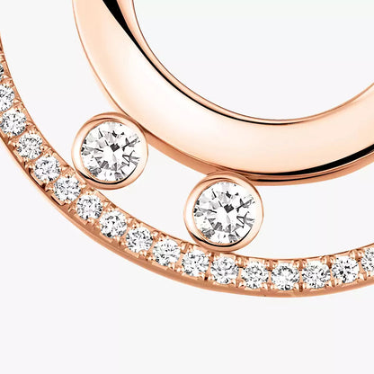 [⭐JeweliWhal]Move Romane Small Diamond Hoop Earrings