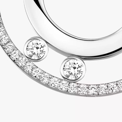 [⭐JeweliWhal]Move Romane Small Diamond Hoop Earrings