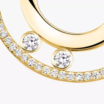 [⭐JeweliWhal]Move Romane Small Diamond Hoop Earrings